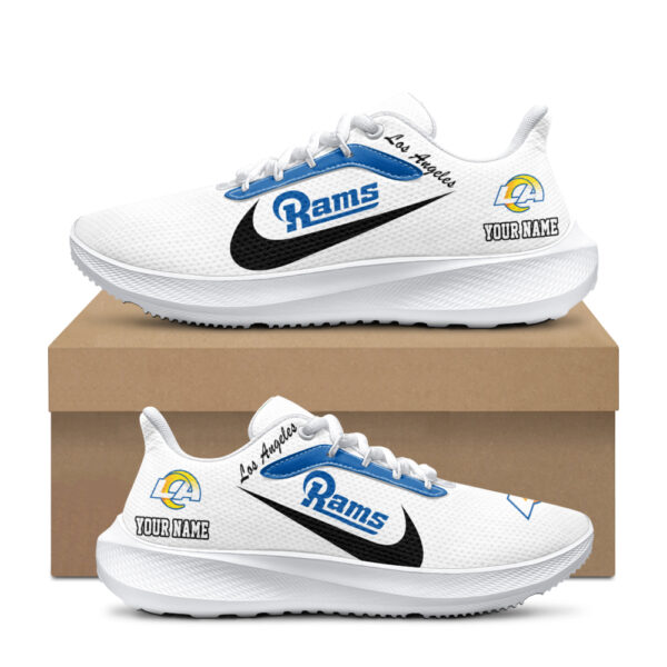 Personalized Los Angeles Rams Running Sneakers