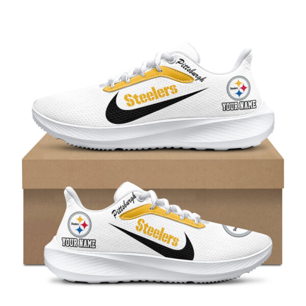 Personalized Pittsburgh Steelers Running Sneakers