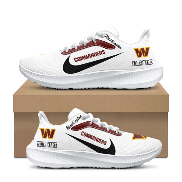 Personalized Washington Commanders Nike Running Sneakers