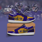 Baltimore Ravens – Nike Jordan 1 Low