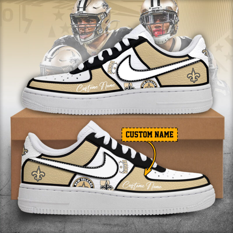 New Orleans Saints – Nike Air Force 1 shoes