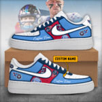 Tennessee Titans – Nike Air Force 1 shoes