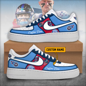 Tennessee Titans – Nike Air Force 1 shoes