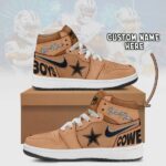 Dallas Cowboys Brown Air Jordan 1 Shoes