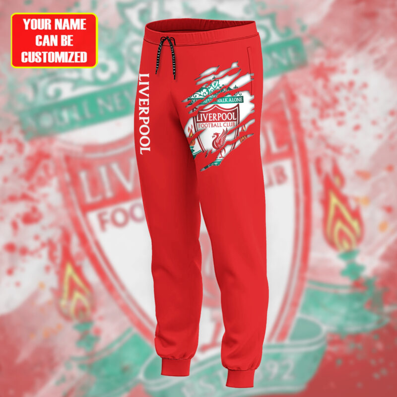Personalized Liverpool Tear 3D All over Printed Hoodie and Sweatpants set