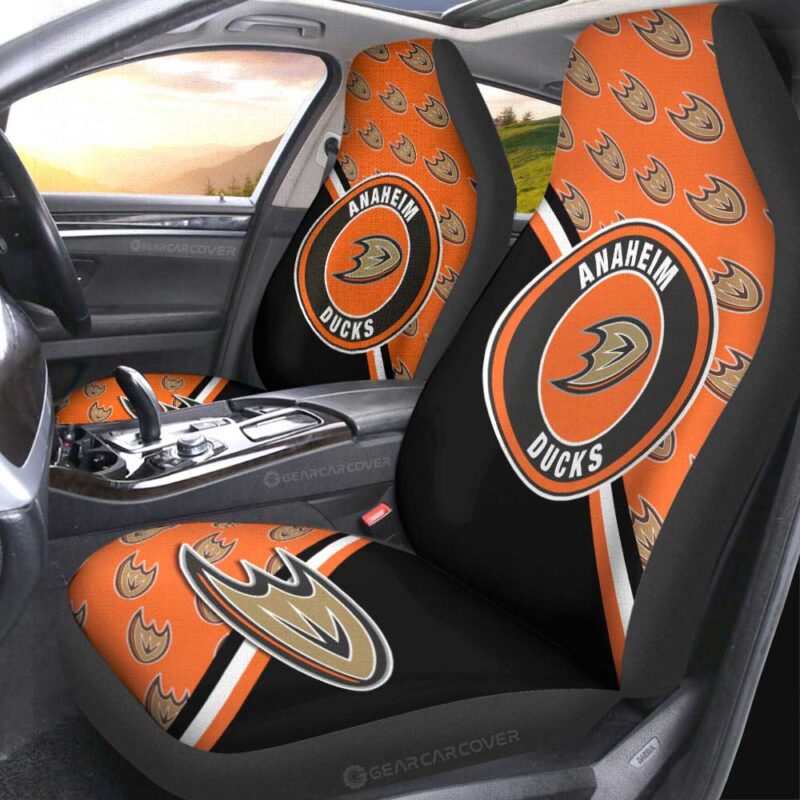 Anaheim Ducks Car Seat Covers Custom Car Accessories For Fans