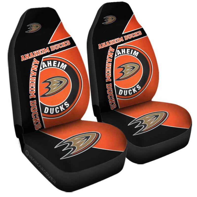 Anaheim Ducks Car Seat Covers Custom Car Decorations For Fans