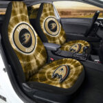 Anaheim Ducks Car Seat Covers Custom Tie Dye Car Accessories