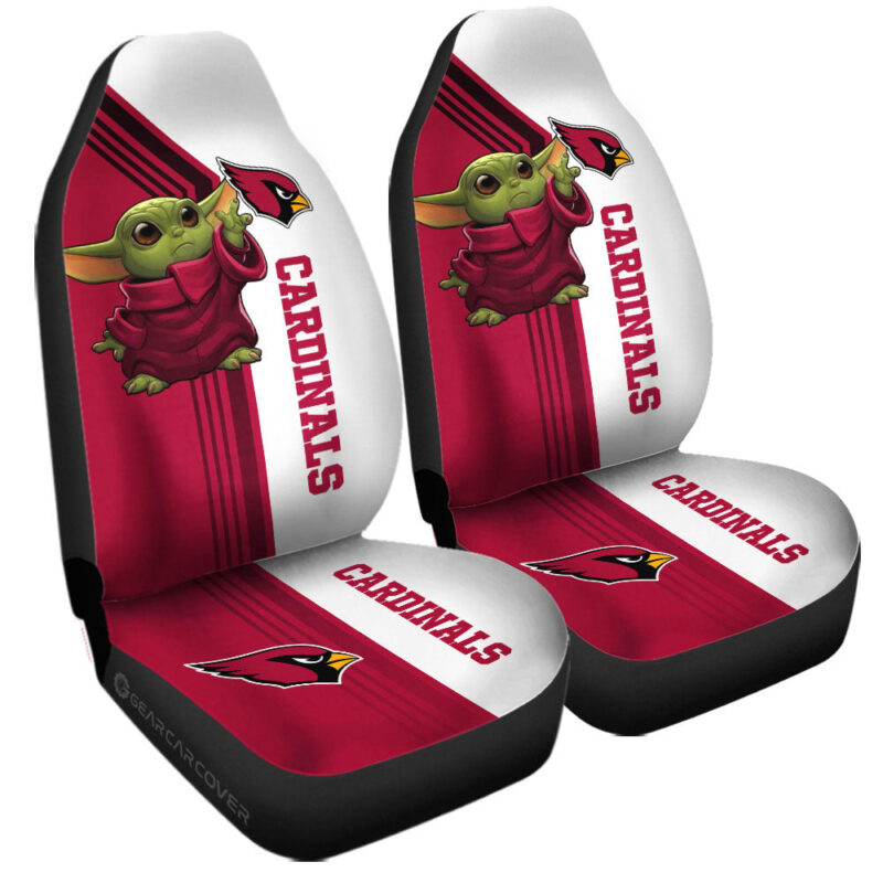 Arizona Cardinals Car Seat Covers Baby Yoda Car Accessories