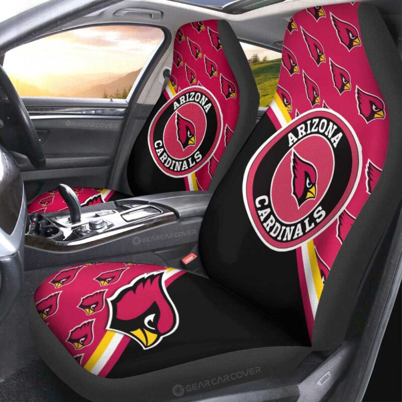 Arizona Cardinals Car Seat Covers Custom Car Accessories For Fans