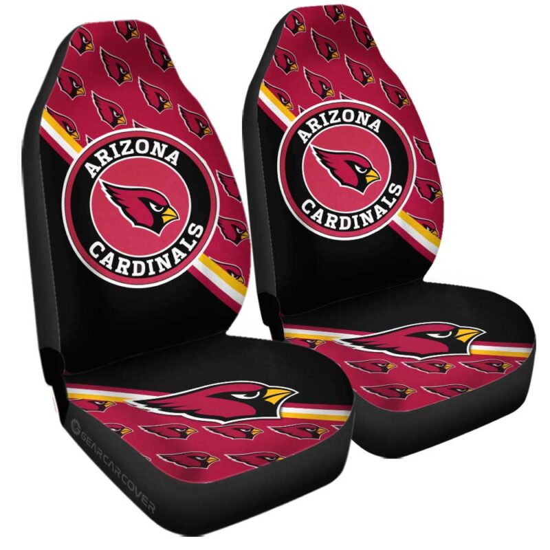 Arizona Cardinals Car Seat Covers Custom Car Accessories For Fans