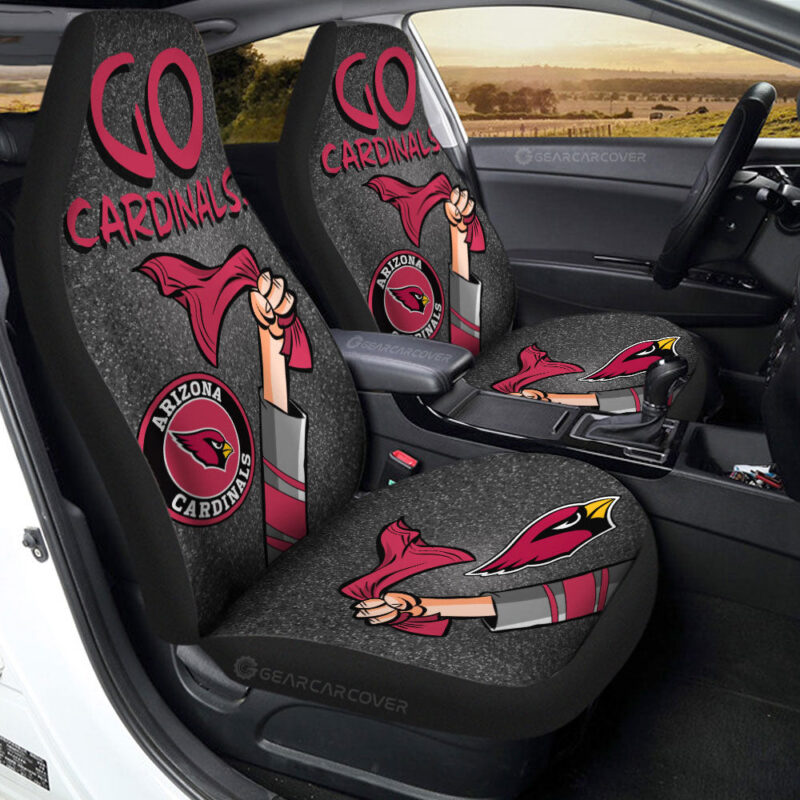 Arizona Cardinals Car Seat Covers Custom Car Accessories