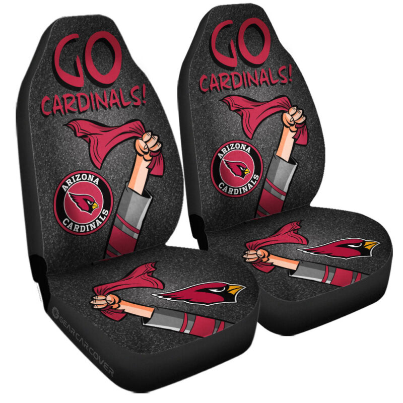 Arizona Cardinals Car Seat Covers Custom Car Accessories