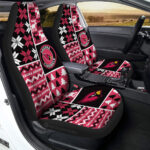 Arizona Cardinals Car Seat Covers Custom Ugly Style Car Accessories