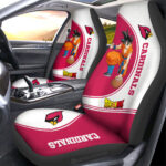 Arizona Cardinals Car Seat Covers Goku Car Accessories For Fans