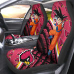 Arizona Cardinals Car Seat Covers Goku Car Accessories For Fans
