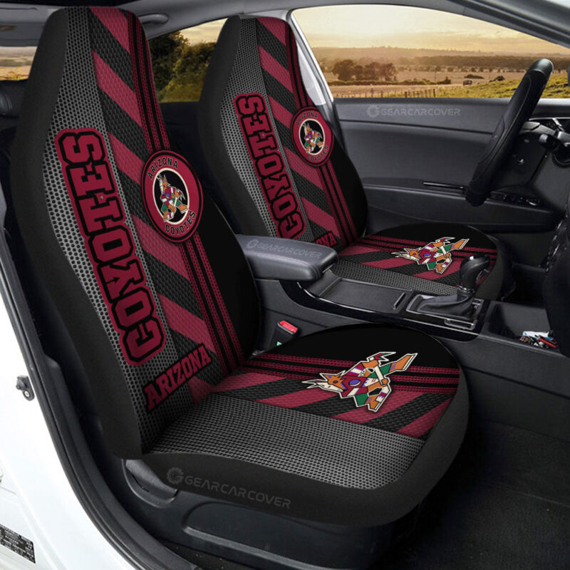 Arizona Coyotes Car Seat Covers Custom Car Accessories