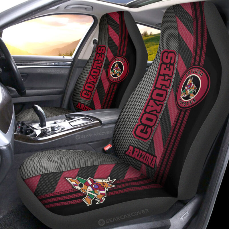 Arizona Coyotes Car Seat Covers Custom Car Accessories