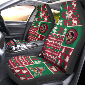Arizona Coyotes Car Seat Covers Custom Ugly Style Car Accessories