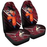 Arizona Coyotes Car Seat Covers Goku Car Decorations For Fans