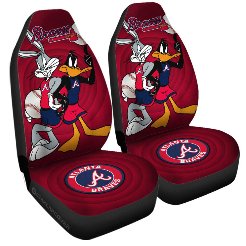 Atlanta Braves Car Seat Covers Custom Car Accessories