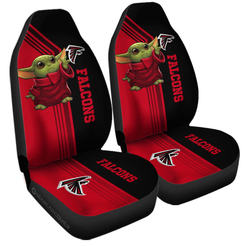Atlanta Falcons Car Seat Covers Baby Yoda Car Accessories