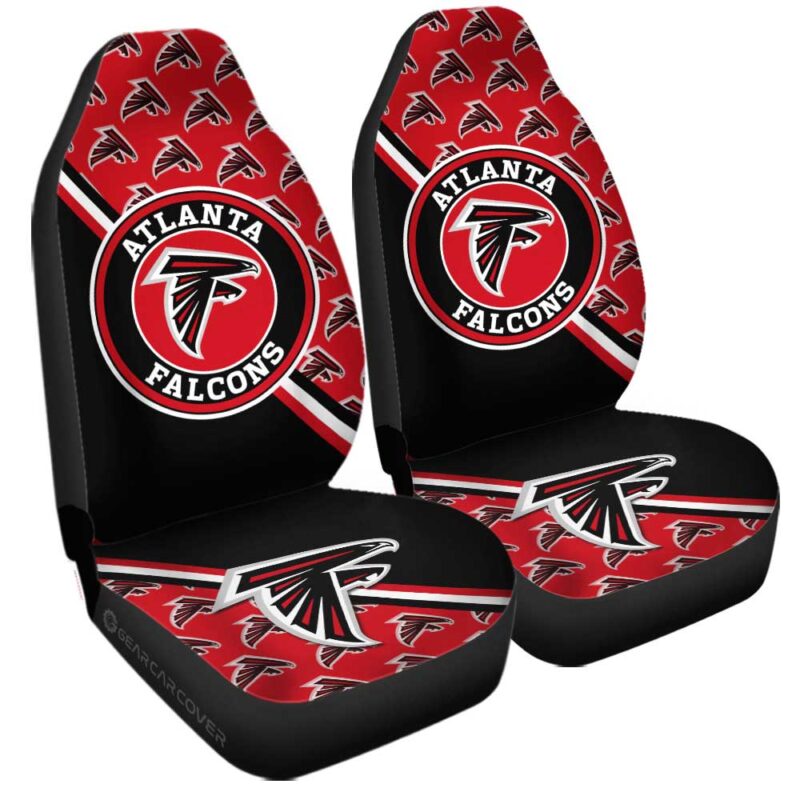 Atlanta Falcons Car Seat Covers Custom Car Accessories For Fans
