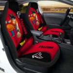 Atlanta Falcons Car Seat Covers Goku Car Accessories For Fans
