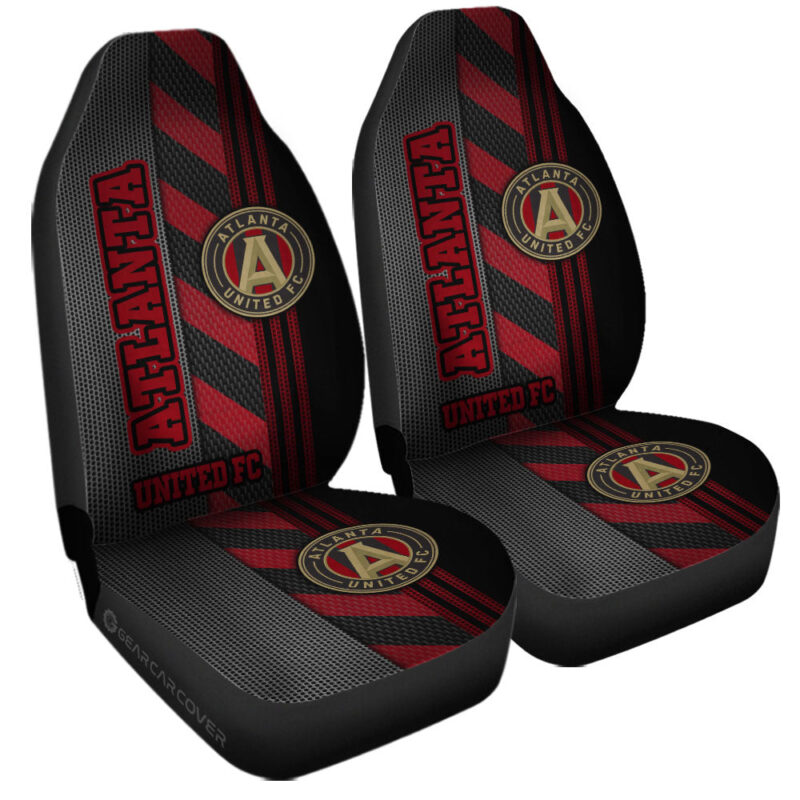 Atlanta United FC Car Seat Covers Custom Car Accessories