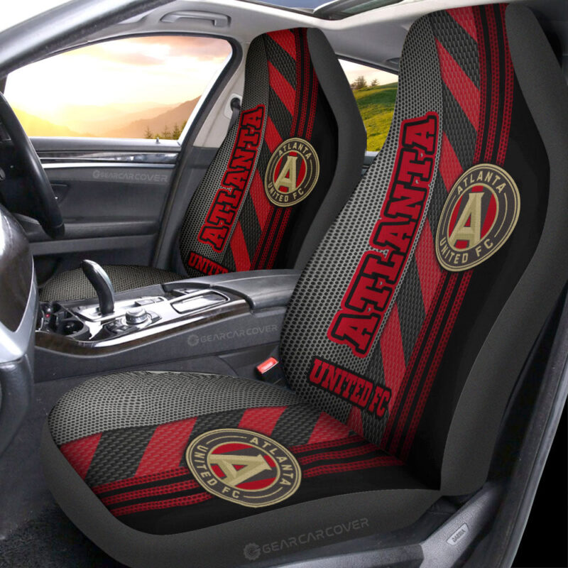 Atlanta United FC Car Seat Covers Custom Car Accessories