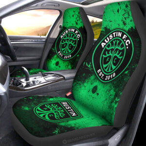 Austin FC Car Seat Covers Custom Car Accessories