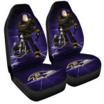 Baltimore Ravens Car Seat Covers Buzz Lightyear Car Accessories For Fan