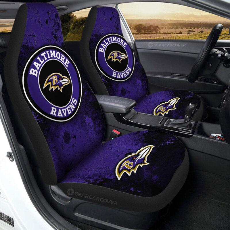 Baltimore Ravens Car Seat Covers Custom Car Accessories