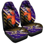 Baltimore Ravens Car Seat Covers Goku Car Accessories For Fans