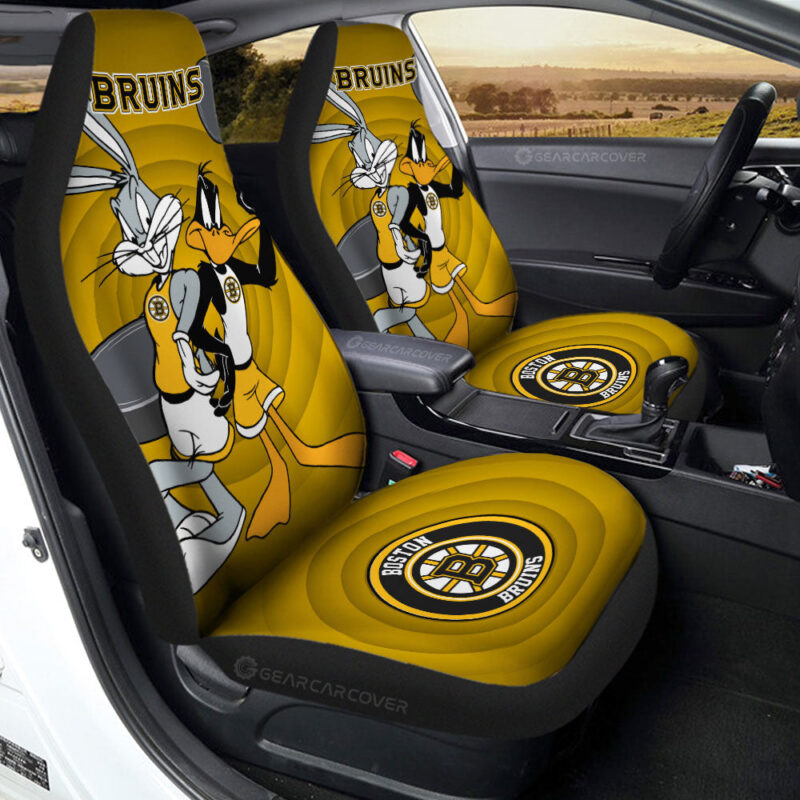 Boston Bruins Car Seat Covers Custom Car Accessories