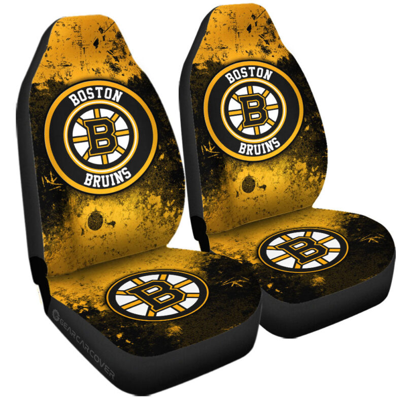 Boston Bruins Car Seat Covers Custom Car Accessories