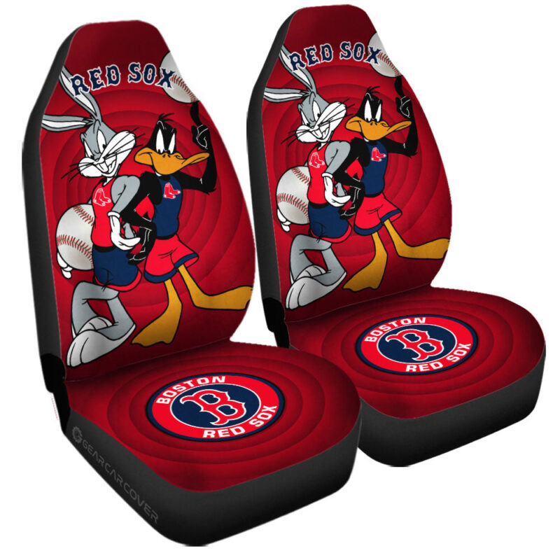 Boston Red Sox Car Seat Covers Custom Car Accessories
