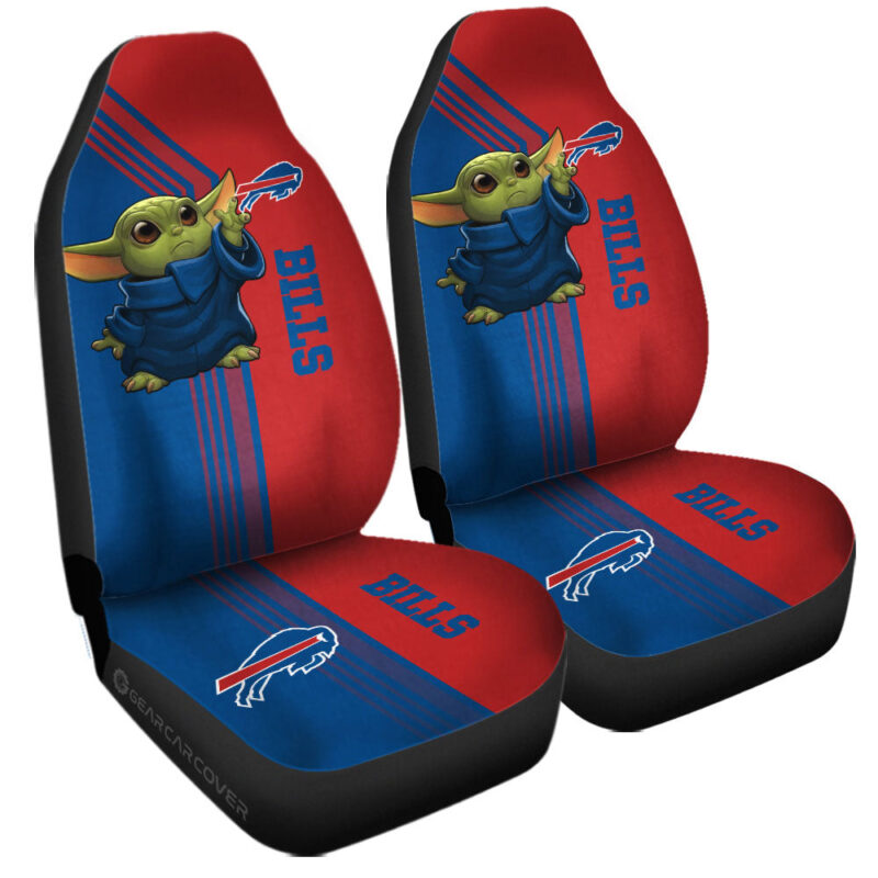 Buffalo Bills Car Seat Covers Baby Yoda Car Accessories