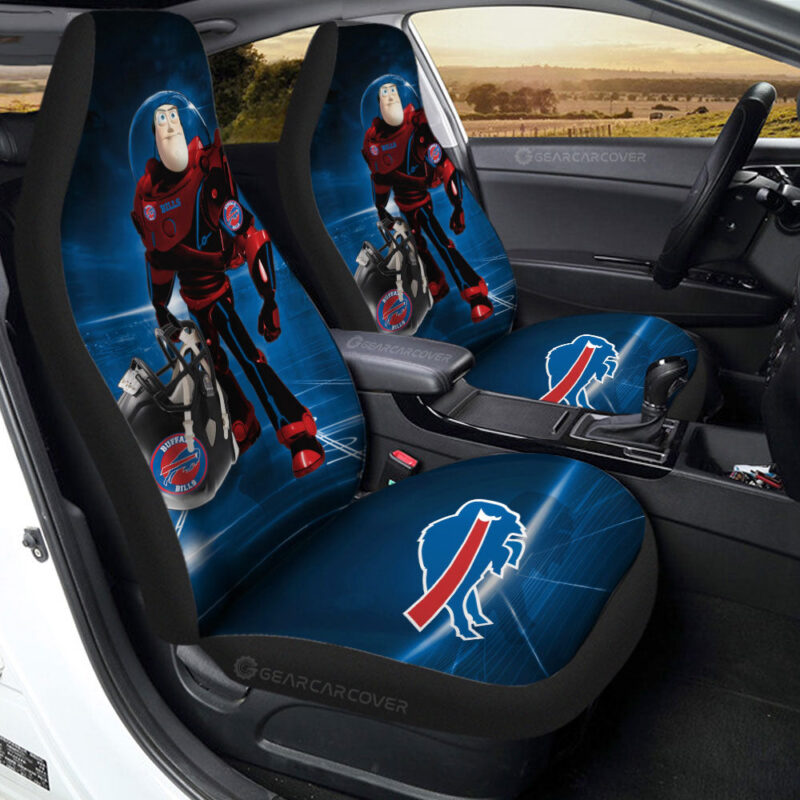 Buffalo Bills Car Seat Covers Buzz Lightyear Car Accessories For Fan