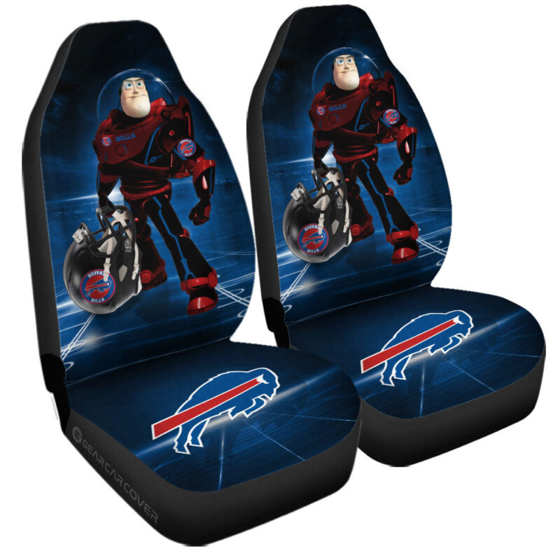Buffalo Bills Car Seat Covers Buzz Lightyear Car Accessories For Fan