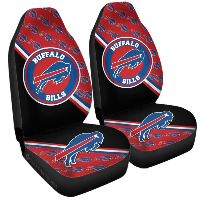Buffalo Bills Car Seat Covers Custom Car Accessories For Fans