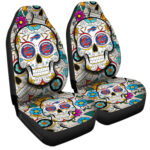 Buffalo Bills Car Seat Covers Custom Sugar Skull Car Accessories