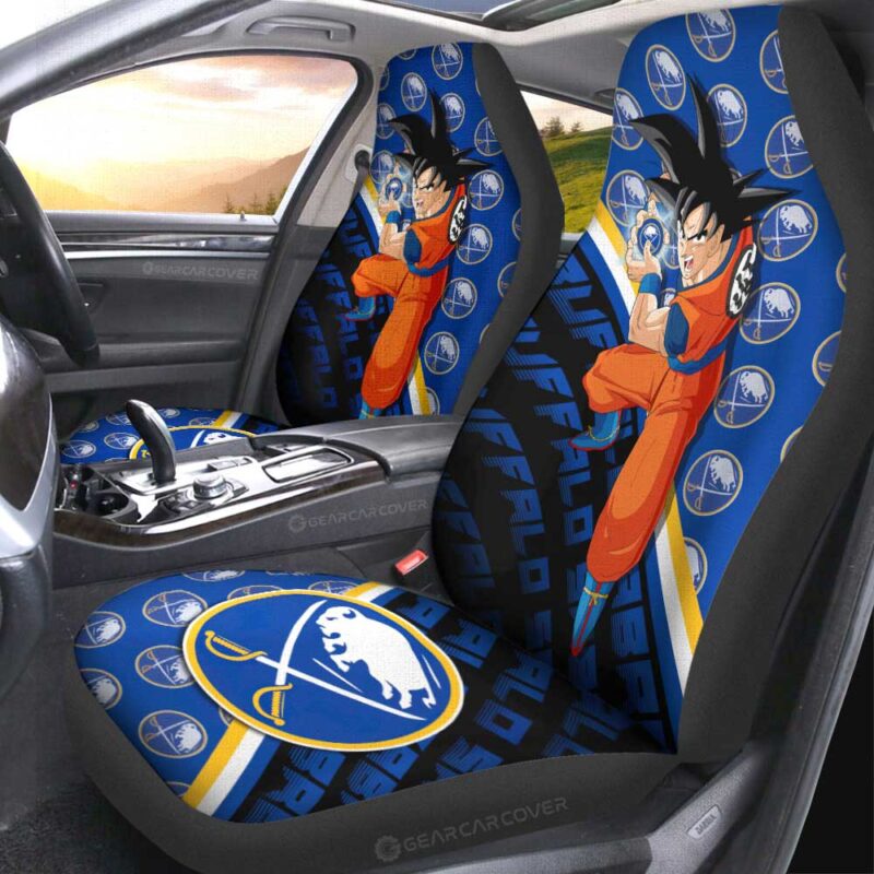Buffalo Sabres Car Seat Covers Goku Car Decorations For Fans