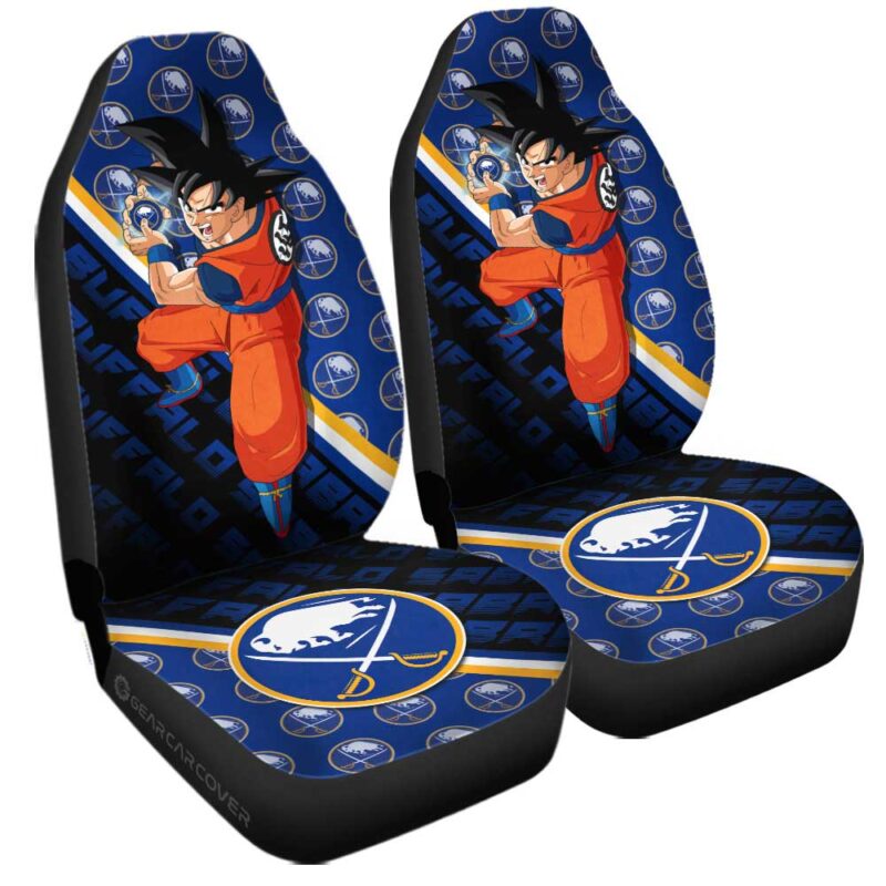 Buffalo Sabres Car Seat Covers Goku Car Decorations For Fans