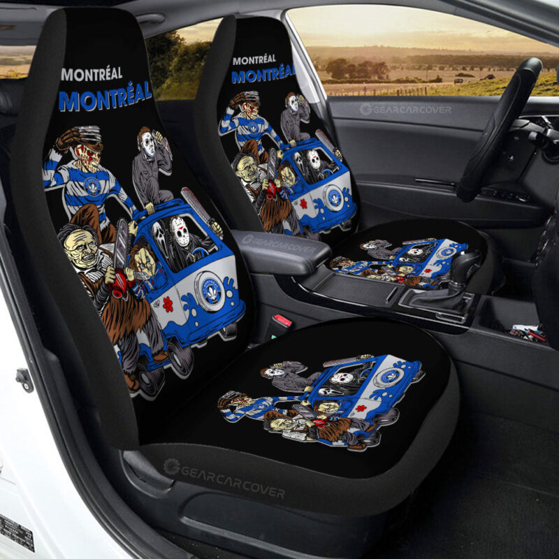 CF Montréal Car Seat Covers Custom Car Accessories
