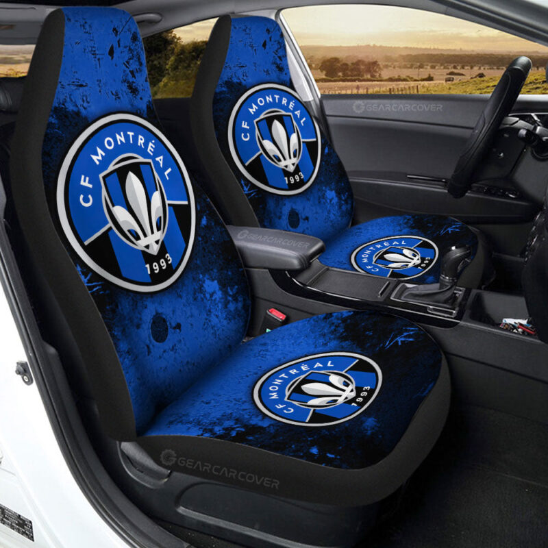 CF Montréal Car Seat Covers Custom Car Accessories