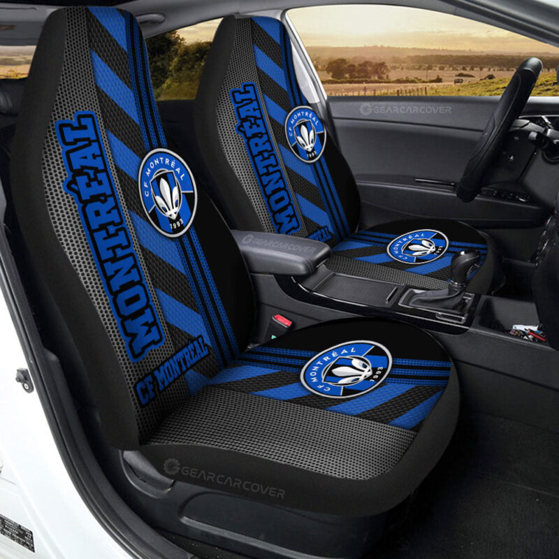 CF Montréal Car Seat Covers Custom Car Accessories