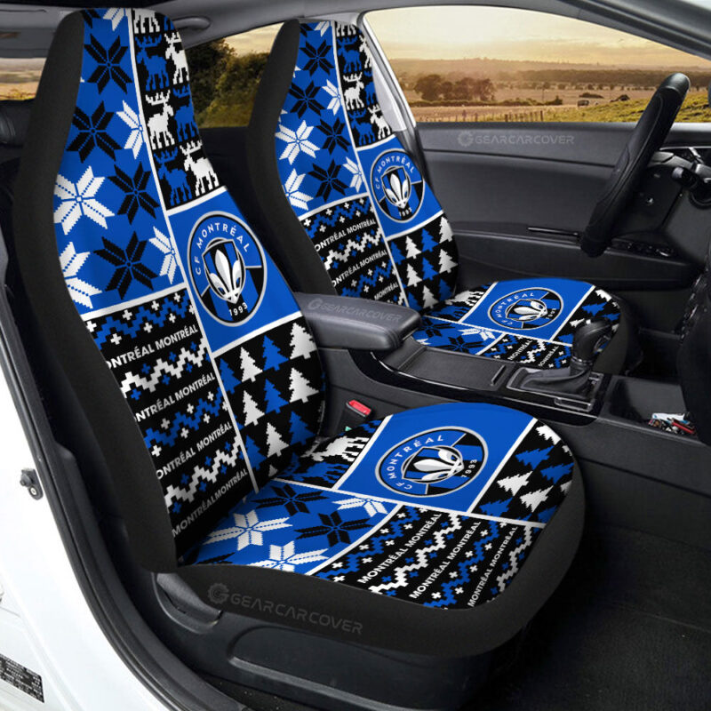 CF Montréal Car Seat Covers Custom Ugly Style Car Accessories