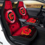 Calgary Flames Car Seat Covers Custom Car Accessories