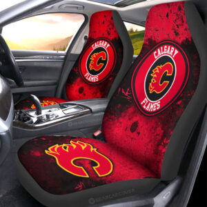 Calgary Flames Car Seat Covers Custom Car Accessories